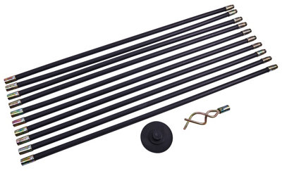 Amtech C3250 12 Piece Drain Rod Set from B&Q