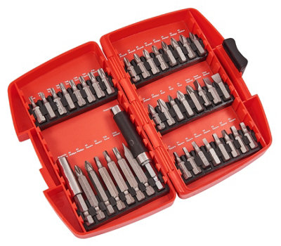 Amtech L1235 40 Piece Screwdriver Bit Set from B&Q