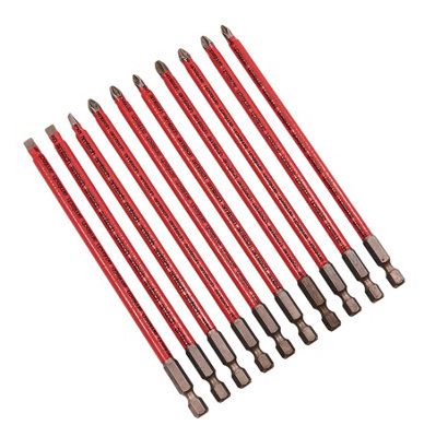 Amtech L2380 Piece 150Mm Non-Slip Bit Set Size 10