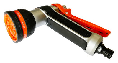 Amtech U2325 8 Function Aluminium Spray Gun from B&Q