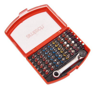 Amtech L3352 49 Piece Colour Coded Bit Set