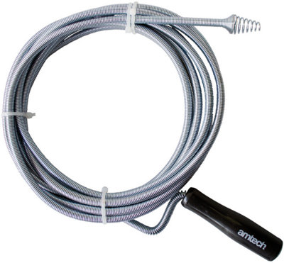 Amtech S1895 Flexible Drain Auger & Waste Pipe Unblocker from B&Q