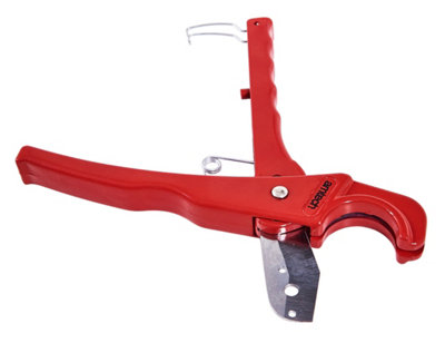 Amtech Plastic Pipe Cutter Plumbing Rigid Piping Plastic Cuts Up To 34mm - Image 3