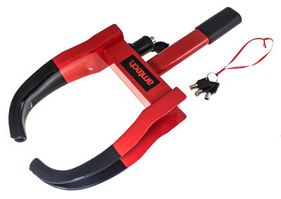 Alloy Wheel Clamp Lock Van Car Caravan Trailer Bike Security Lock 2 Keys J0505 5032759050352 - Image 4