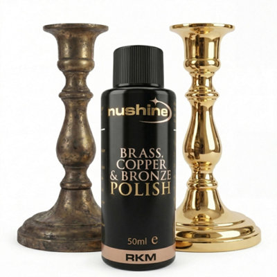 Brand Nushine BrassCopper & Bronze Polish 50MlEcofriendlySolvent Free & Contains Anti Tarnish Agent To Delay Future Tarnish from B&Q