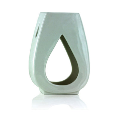 Ashleigh & Burwood Wax Melt/oil BurnerDroplet (White Gloss) from B&Q