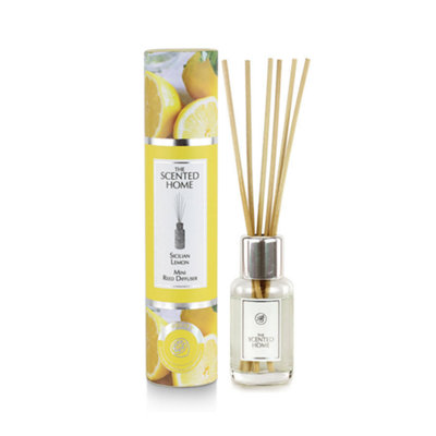 B&Q Ashleigh & Burwood Scented Home Reed Diffuser 50Ml - Sicilian Lemon