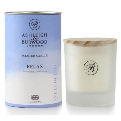 Ashleigh & Burwood Wellbeing Scented CandleRelax from B&Q
