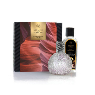 Ashleigh & Burwood Fragrance Lamp Gift SetFrosted Rose & Rose & Vanilla Musk