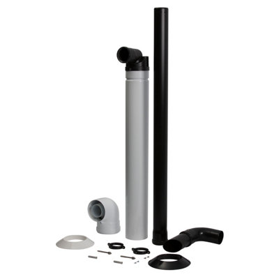 Baxi Multifit Plume Displacement Kit 1M Black 7225716 from B&Q