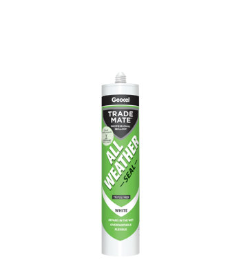 Geocel Trade Mate All Weather 310Ml CartridgeWhite from B&Q