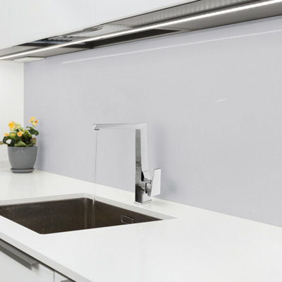 B&Q -  Ventu Horizontal Spout Easy Fix Kitchen Sink Mixer Tap Chrome
