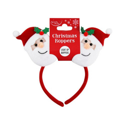 Eurowrap Santa Light Up Christmas Boppers from B&Q