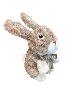 Eurowrap Bunny Plush Toy 8"Teddy Bear Soft Toy from B&Q