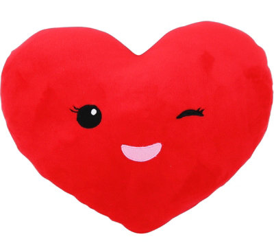 Eurowrap Valentine's Heart Plush ToySoft Toy from B&Q