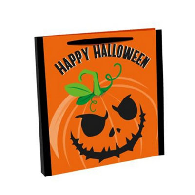 Pumpkin Halloween Pp Woven Treat Gift Bag from B&Q