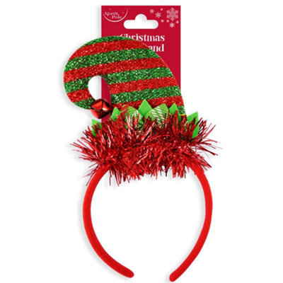 Eurowrap Single Christmas Elf Bopper Headband from B&Q