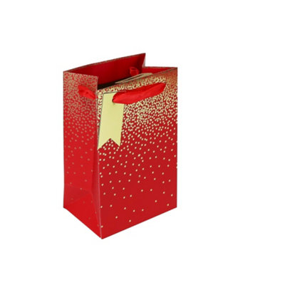Red Ombre Christmas Perfume Gift Bag from B&Q