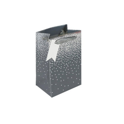 Charcoal Ombre Christmas Perfume Gift Bag from B&Q