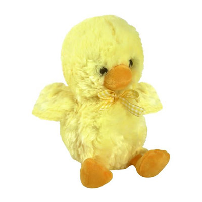 Eurowrap Yellow Chick Plush Toy 8" -Soft Toy from B&Q