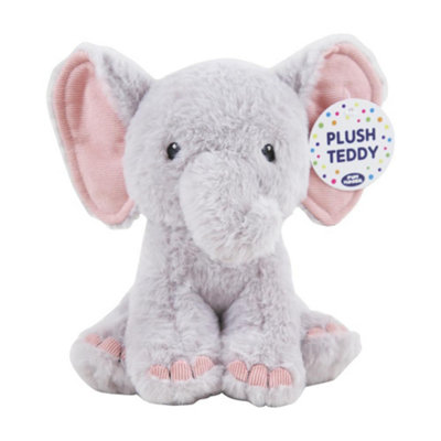 Eurowrap 8" Elephant Plush ToySoft Toy from B&Q