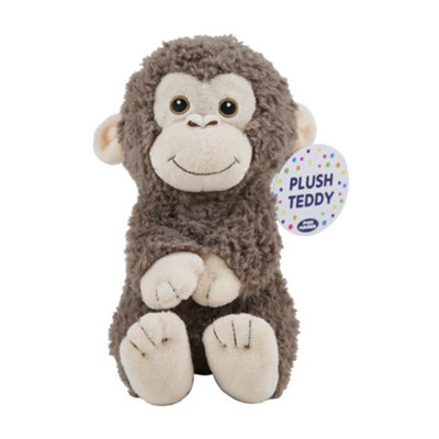 Eurowrap 8" Monkey Plush ToySoft Toy from B&Q
