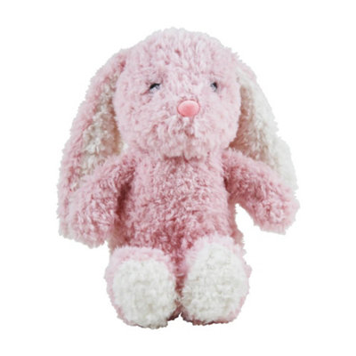 Eurowrap 8" Pink Bunny Plush ToyTeddy Bear Soft Toy from B&Q