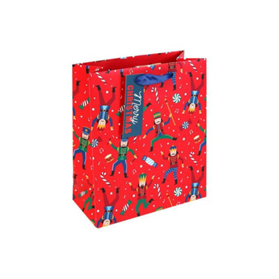 Eurowrap Christmas Nutcracker Medium Gift Bag from B&Q
