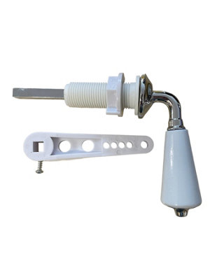 Fixthebog™ Replacement For Ceramiclever (Ec25M110-B) Ceramic Cistern Lever With 110mm Spindle from B&Q