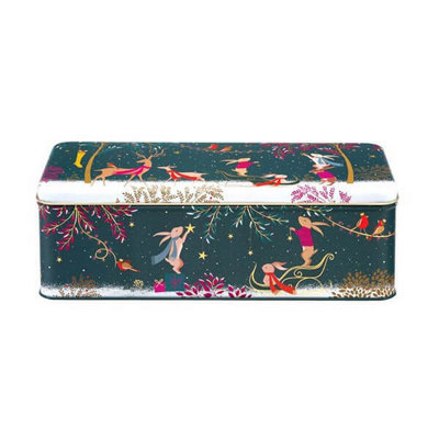 Sara Miller London Sara Miller Woodland Tales Long Deep Rectangular Tin from B&Q