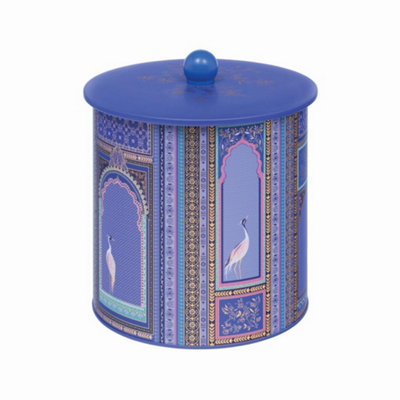 Elite Biscuit Barrel: Sara Miller India Biscuit BarrelIndigo from B&Q