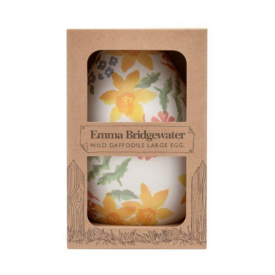 Elite Tin Egg: Emma Bridgewater Wild Daffodils Large Egg from B&Q