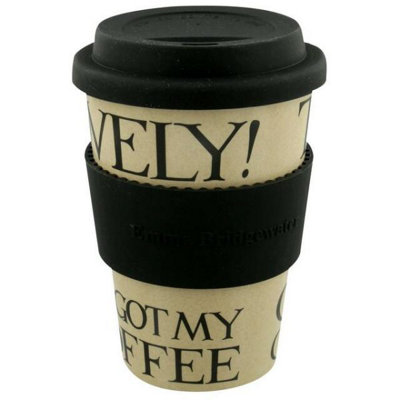 Elite Travel Mug: 1 X 400Ml Emma Bridgewater Travel MugBlack Toast from B&Q