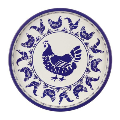  - Emma Bridgewater Blue Hens Deep Well Tray
