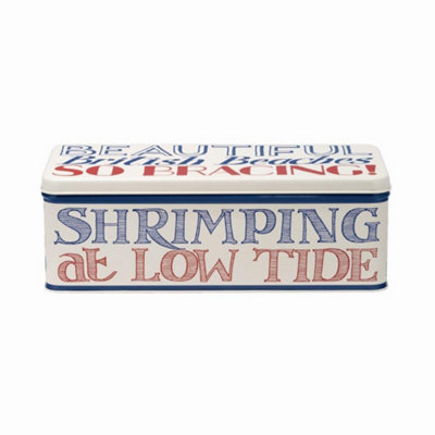 Elite Tin: 24Cm X 10Cm X 8Cm Emma Bridgewater Coast Toast Rectangular Tin from B&Q