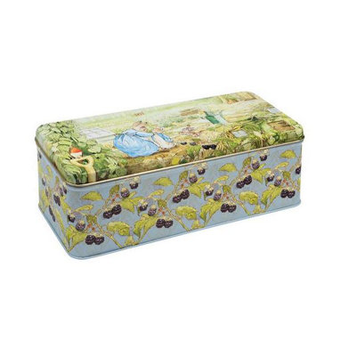 Beatrix Potter Peter Rabbit Long Rectangular Storage Tin With Lid from B&Q
