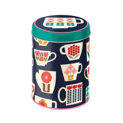 Kate Rhees Teacup Round Caddy Rainbow Colours from B&Q