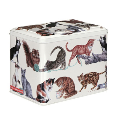 Elite Tins Emma Bridgewater Cat Large Caddy from B&Q