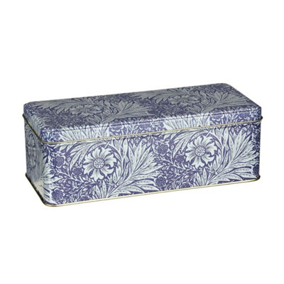 Elite Tins Arts & Crafts Marigold Storage Tin With Lid from B&Q