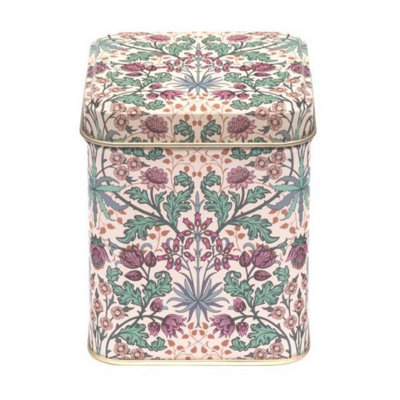 Elite Tin: 7.6 X 7.6Cm Arts & Crafts Hyacinth Square Tin from B&Q