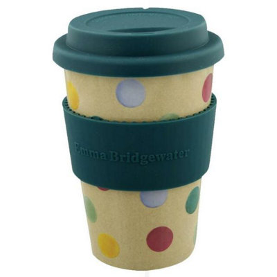 Elite Travel Mug: 1 X 400Ml Emma Bridgewater Travel MugPolka Dot from B&Q