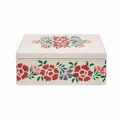 Elite Tins Emma BridgewaterAntique Roses Deep Rectangular from B&Q