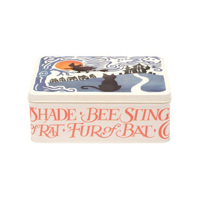 Elite Tin: 19.5Cm X 15.4Cm X 7.5Cm Emma Bridgewater Halloween Rectangular Tin from B&Q