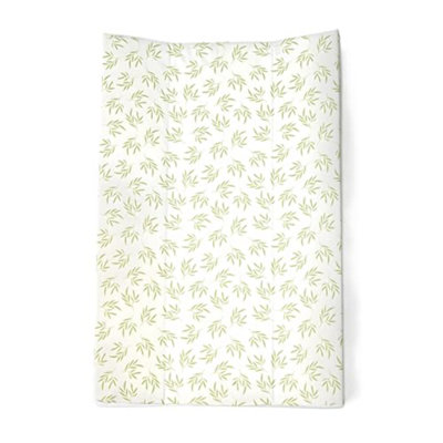 Clair De Lune Leaf Anti-Roll Wedge Baby Changing Mat 69 X 44 Cm from B&Q