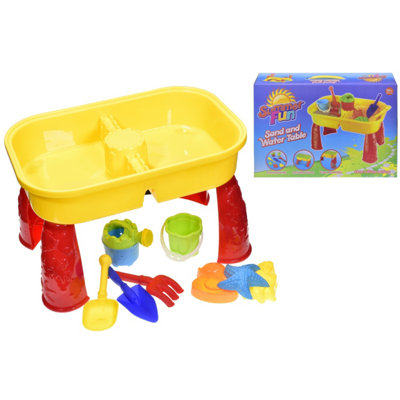 Plastic Sand & Water Picnic Table from B&Q