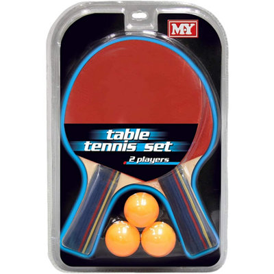 MY M.y 2 Player Table Tennis Set With 3 Balls from B&Q
