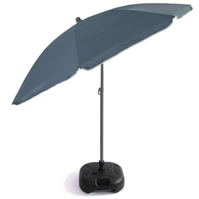 KandyToys 2.4M Uv Parasol With Tilt Function And Base from B&Q