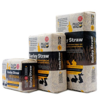 Pillow Wad Large Bio Straw 2Kg from B&Q