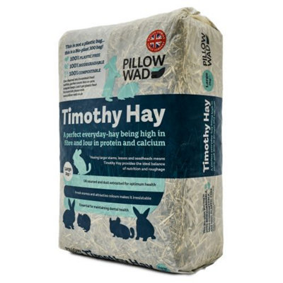 Pillow Wad Large Bio Timothy Hay 2Kg from B&Q