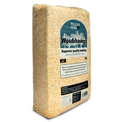 B&Q Pillow Wad Woodshavings Animal Bedding 3.6Kg Small